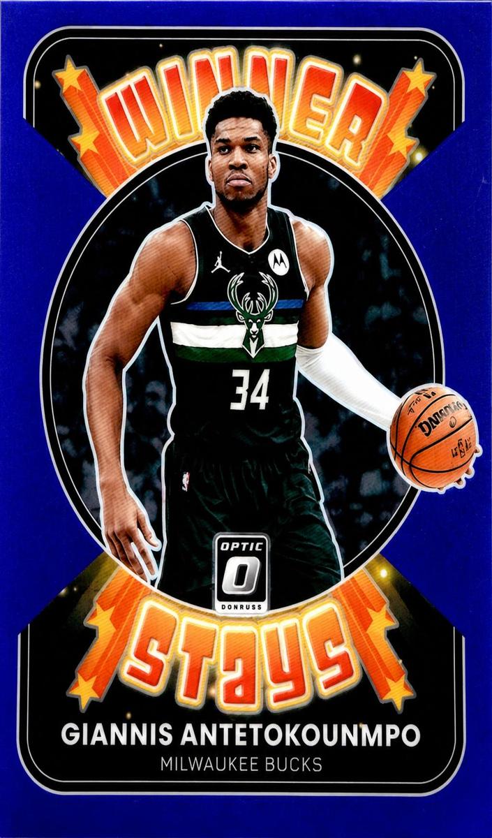 2021 Giannis Antetokounmpo [Purple Holo] #1