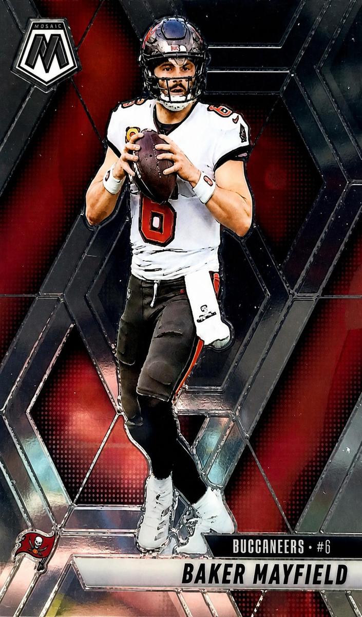 Baker Mayfield 2025 Mosaic Football card
