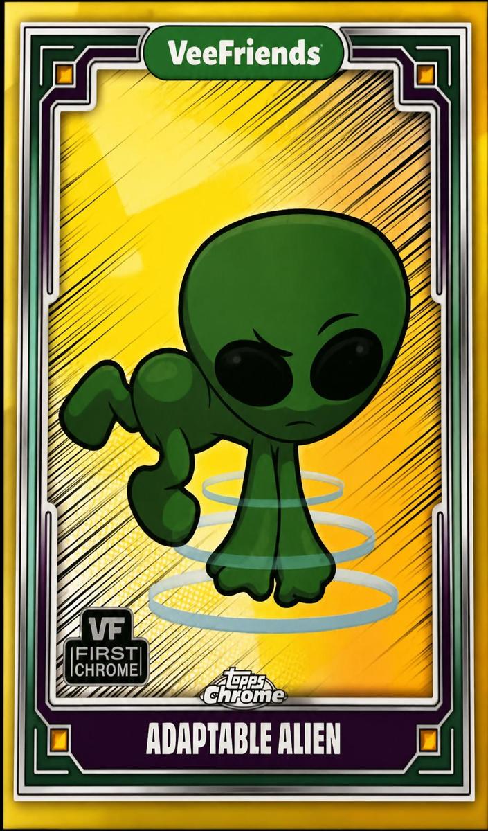 2025 Adaptable Alien [Yellow Refractor] #6