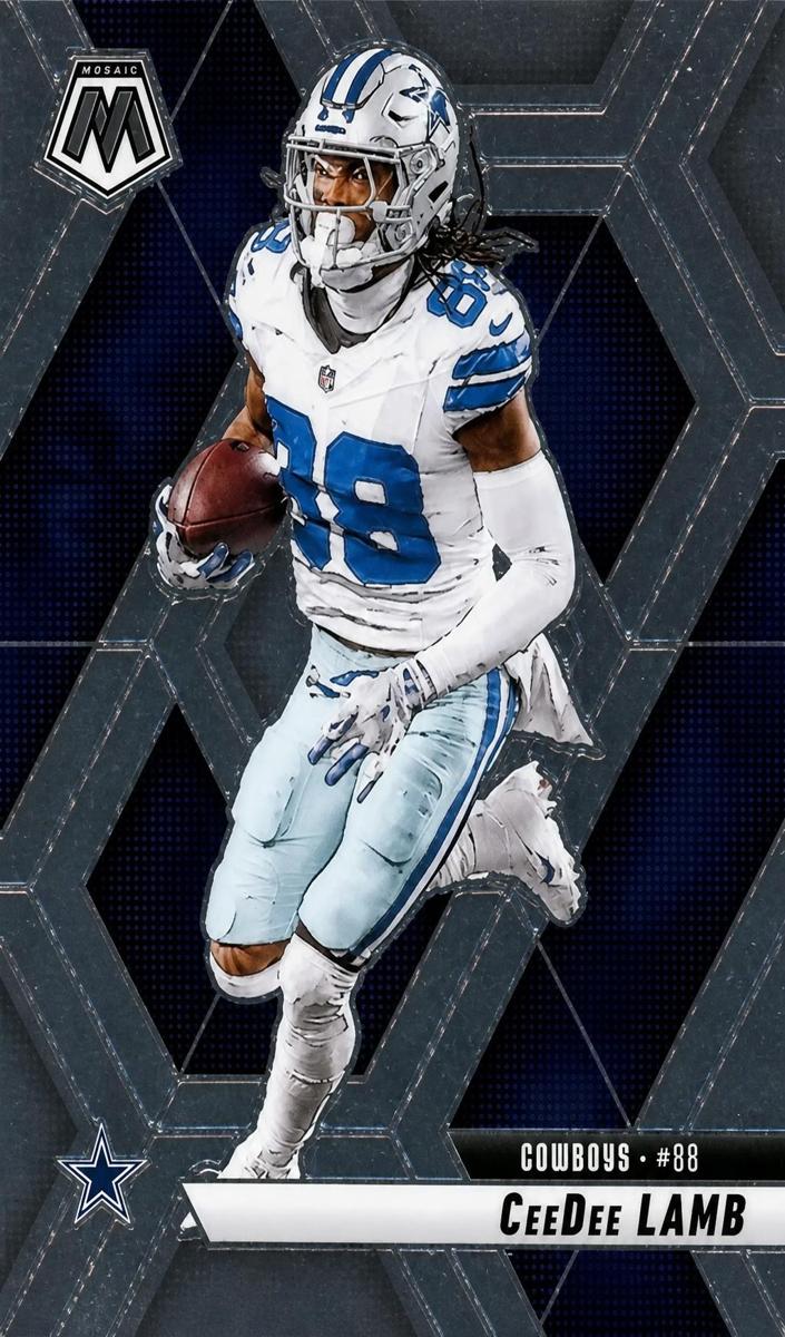 CeeDee Lamb 2025 Mosaic Football card