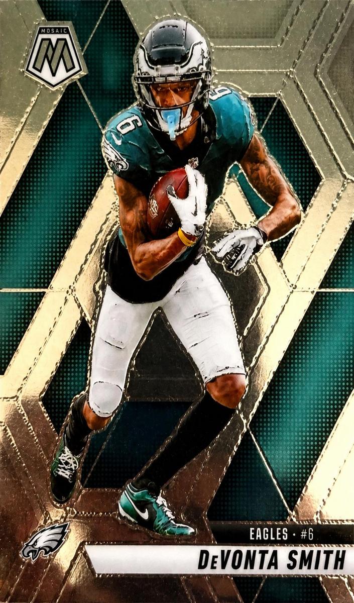 DeVonta Smith 2025 Mosaic Football card