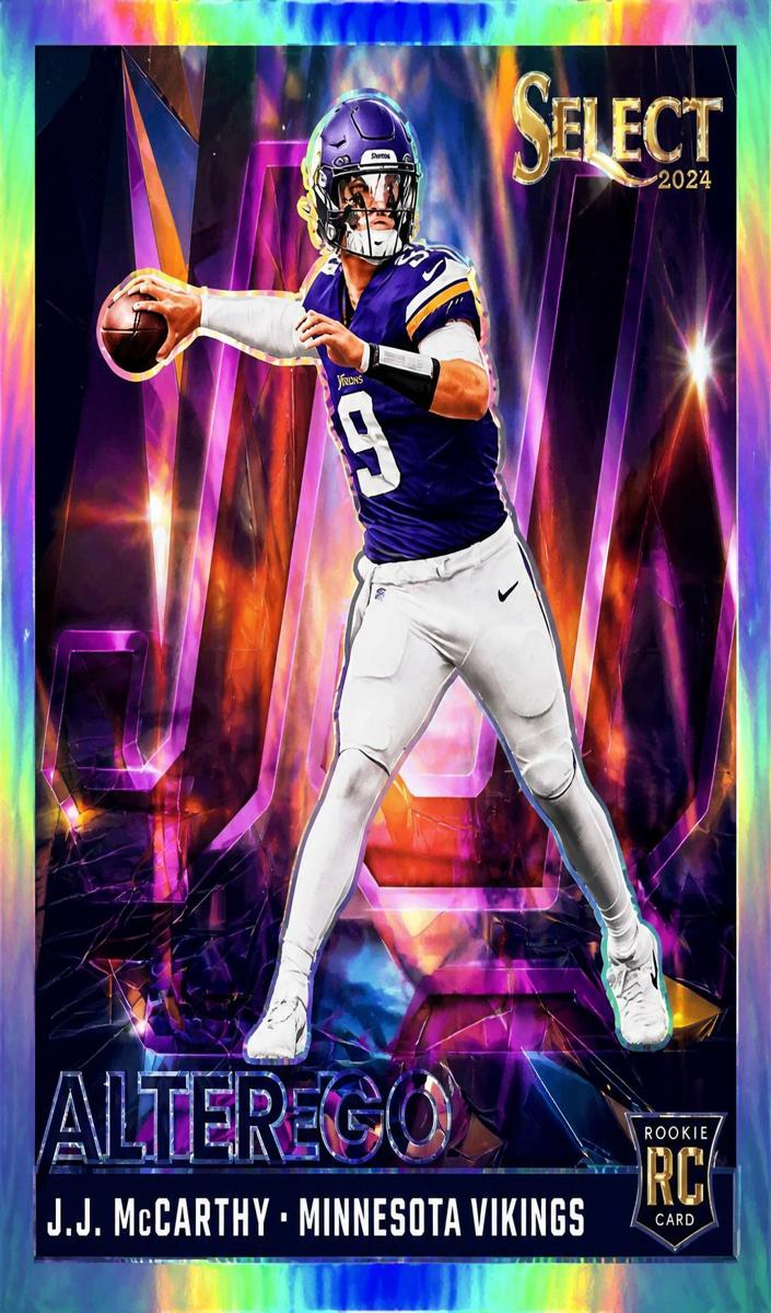 J.J. McCarthy 2024 Select Football card