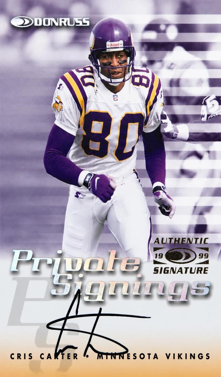 1999 Donruss Cris Carter #NNO card