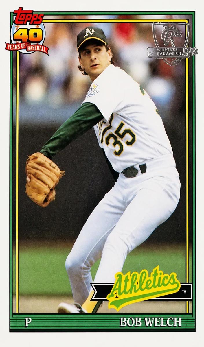1991 Bob Welch #50