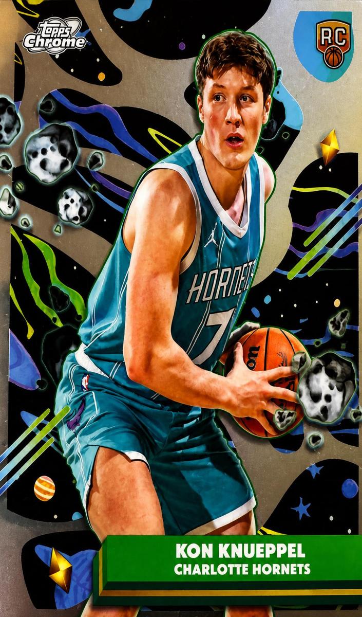 Kon Knueppel 2025-26 Cosmic Chrome Basketball card