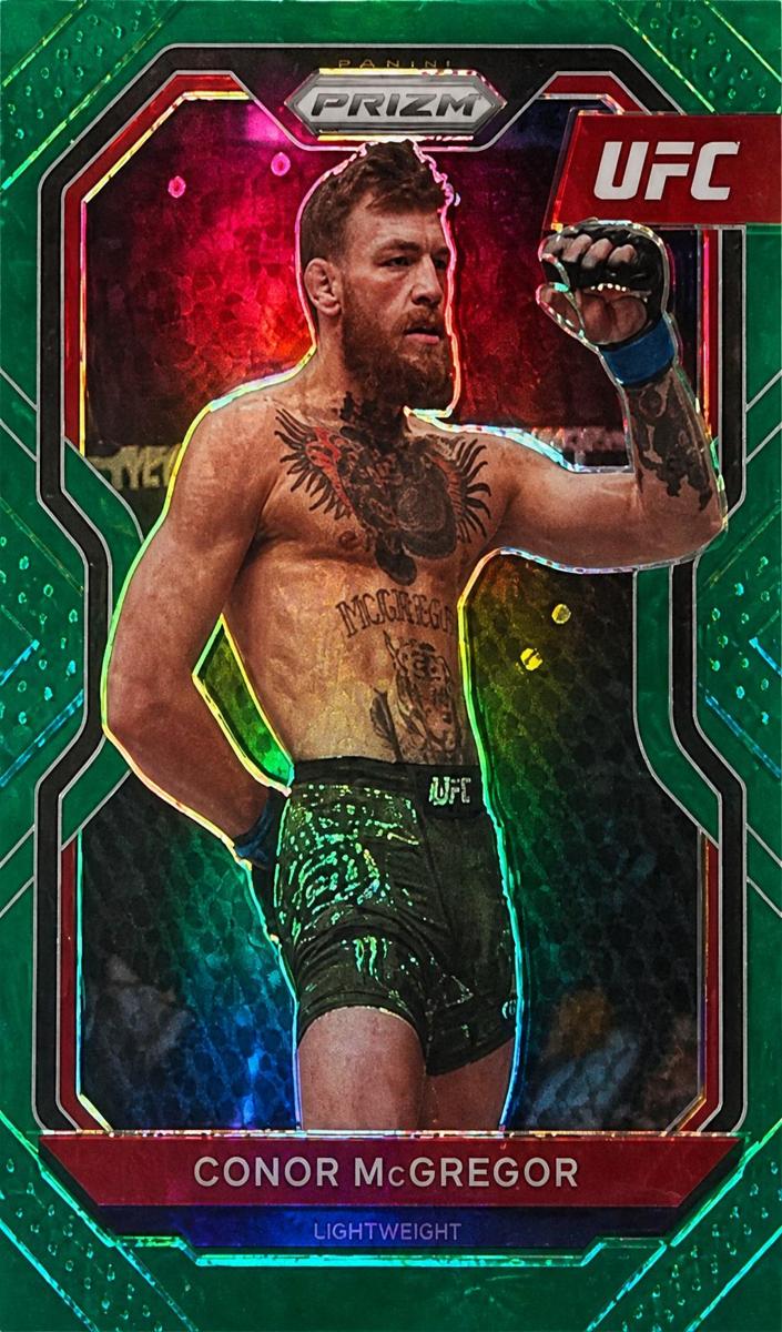 2021 Conor McGregor [Prizms Green] #30