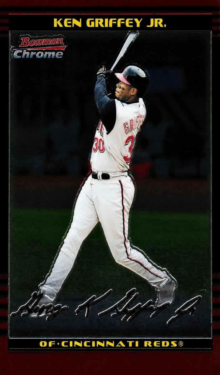 2002 Bowman Chrome Ken Griffey Jr. #55 card