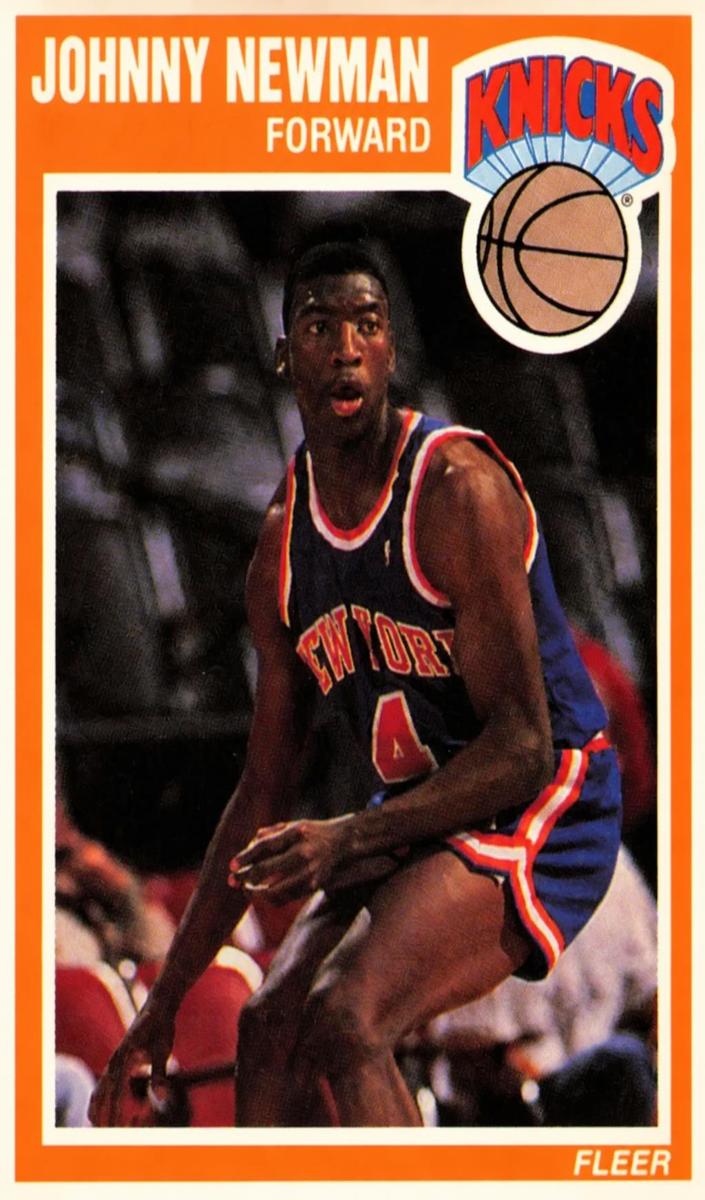 1989 Johnny Newman #102