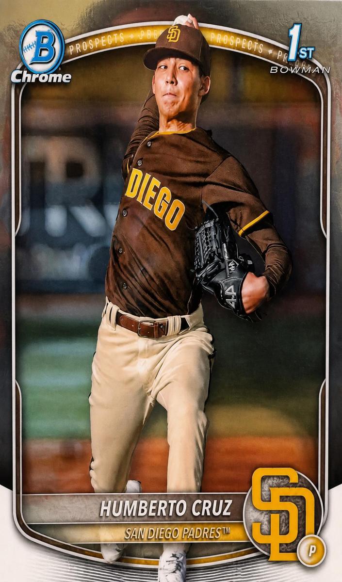 Humberto Cruz 2025 Bowman Chrome Prospects card