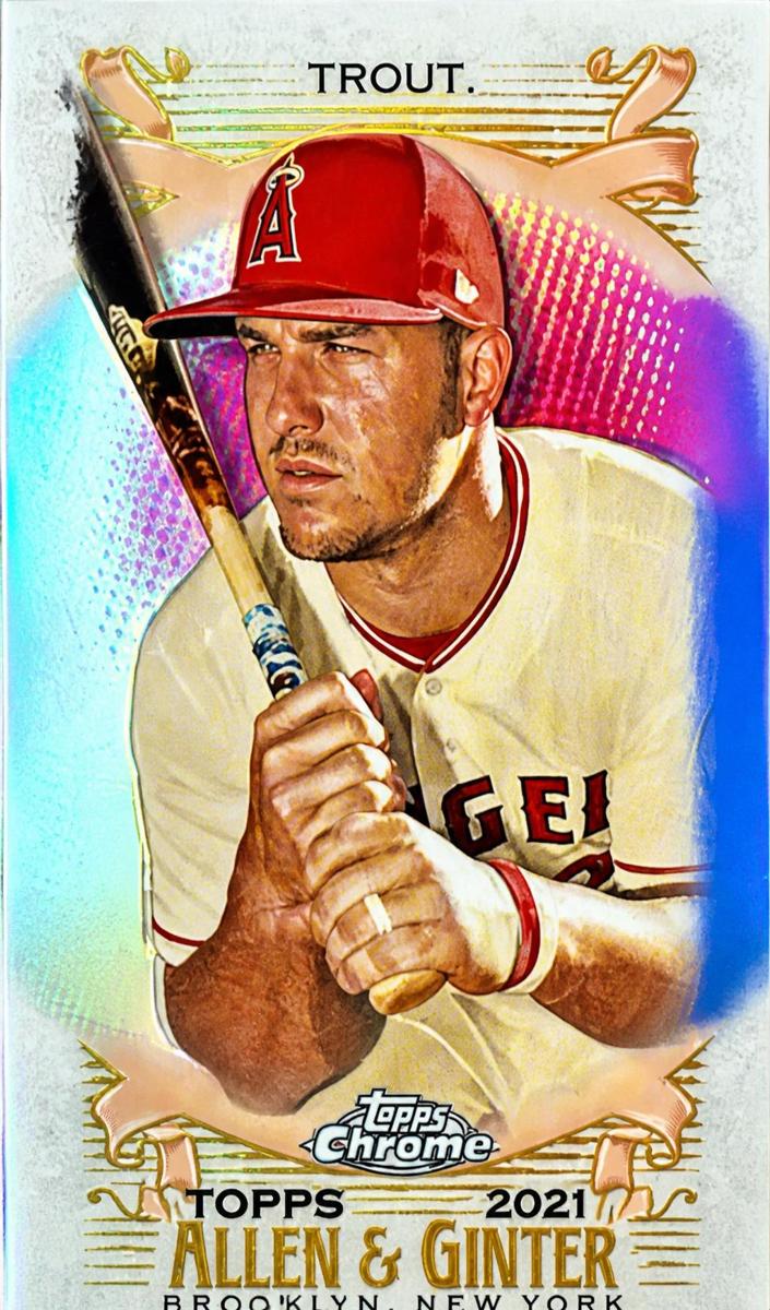 2021 Mike Trout [Brooklyn Back] #32