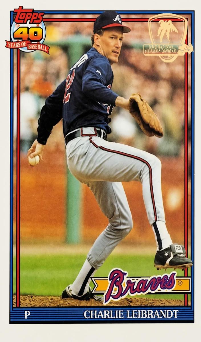 1991 Charlie Leibrandt #456