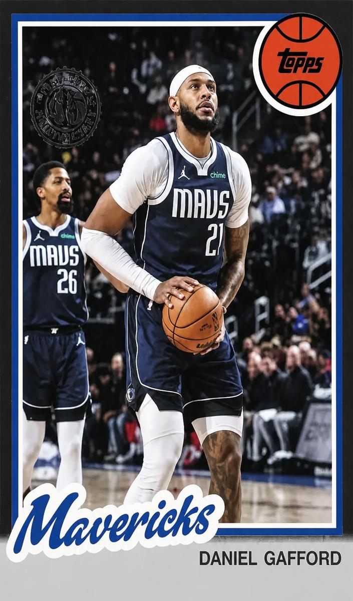 Daniel Gafford 2025 Topps Basketball card