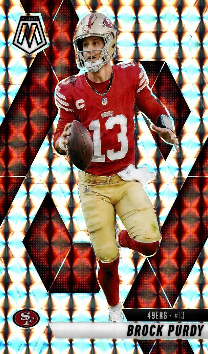 Brock Purdy 2025 Mosaic Football card
