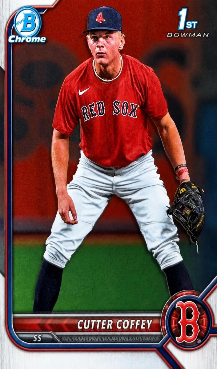 2022 Bowman Draft Cutter Coffey #BDC-200 card