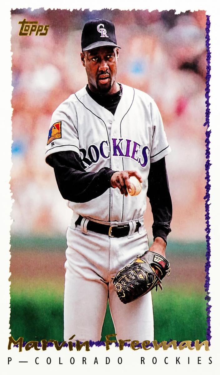 1995 Topps Marvin Freeman #465 card