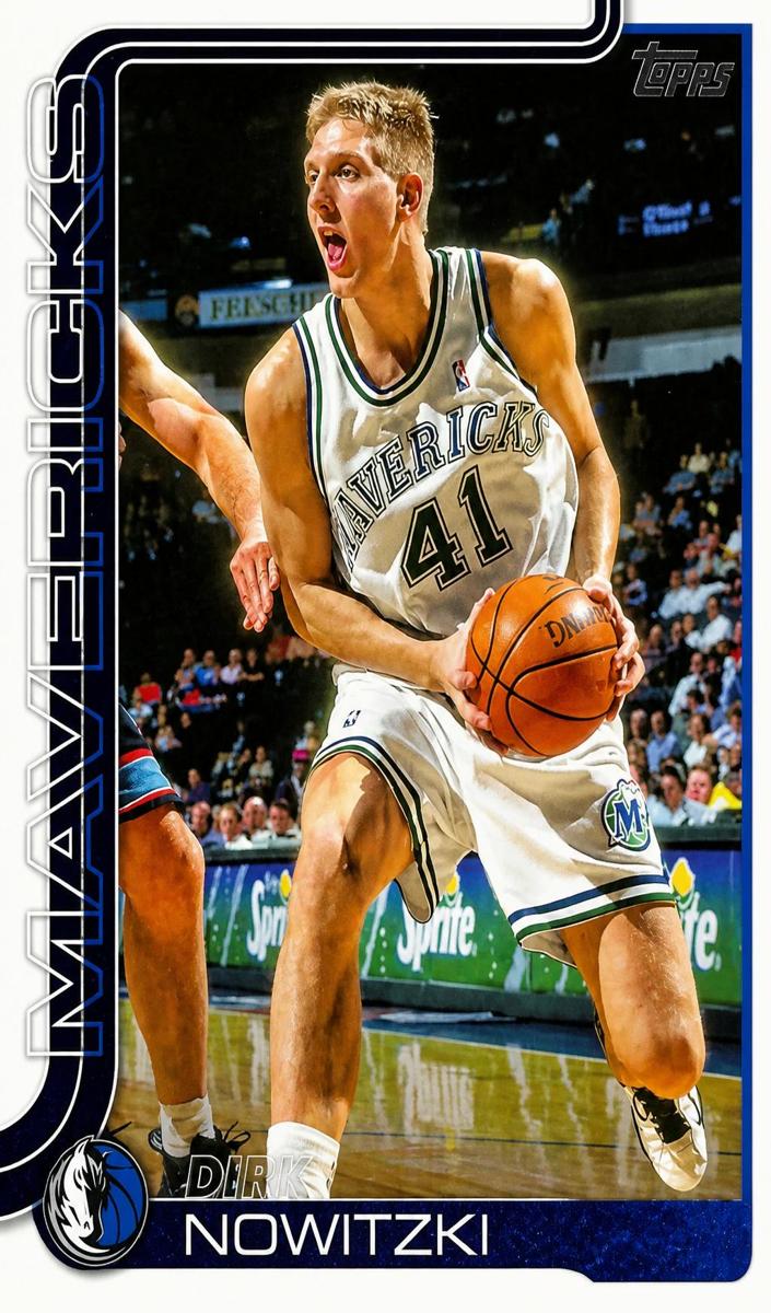 Dirk Nowitzki 2025 Topps Basketball card