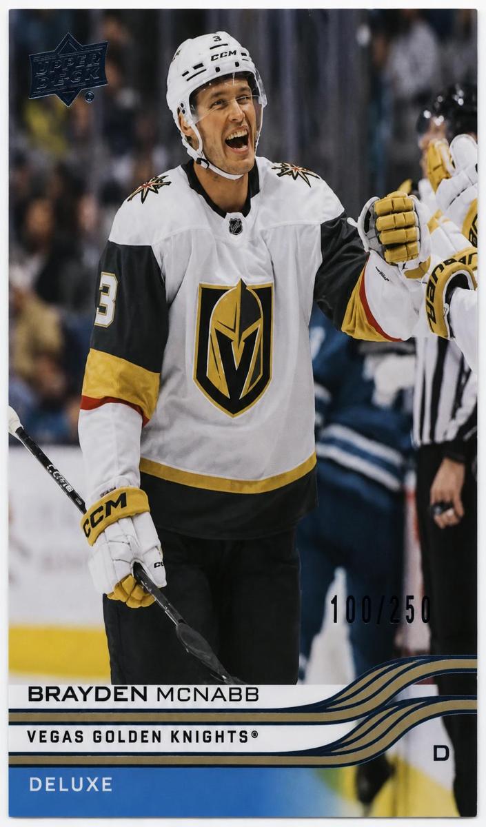 2025 Upper Deck Brayden McNabb [Deluxe] #185 card