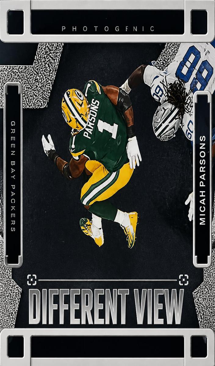 2025 Panini Prizm Manga Horizontal Micah Parsons #3 card