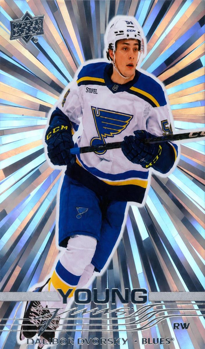 2025 Upper Deck Dalibor Dvorsky [Outburst Silver] #226 card