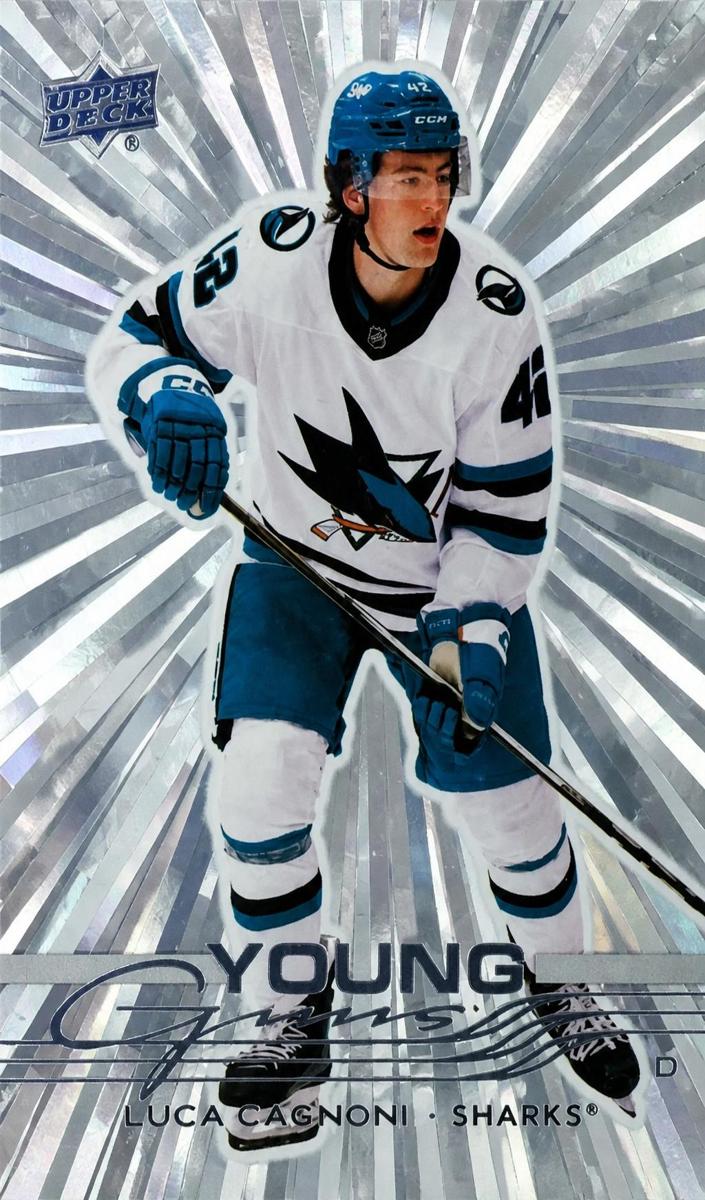 2025 Upper Deck Luca Cagnoni [Outburst Silver] #213 card