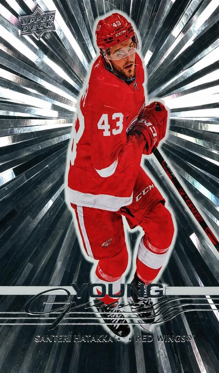 2025 Upper Deck Carter Mazur [Outburst Silver] #204 card