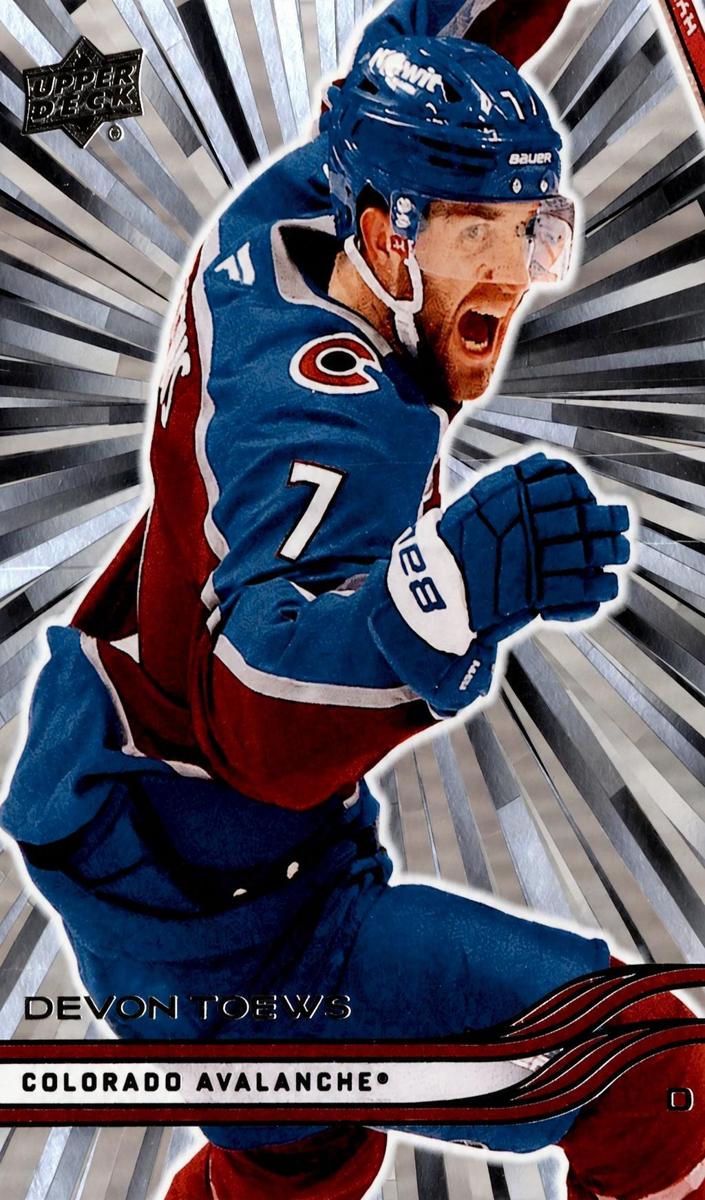 2025 Upper Deck Devon Toews #38 card