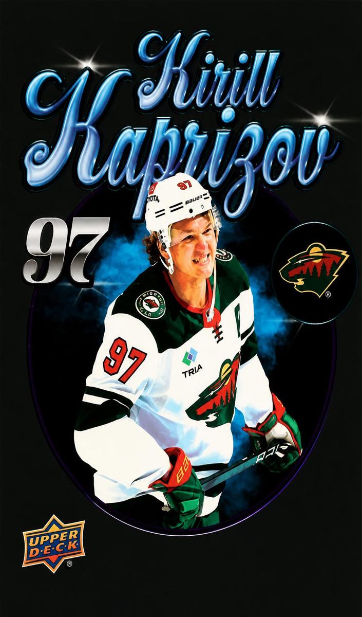 2025 Upper Deck Kirill Kaprizov #BL-11 card