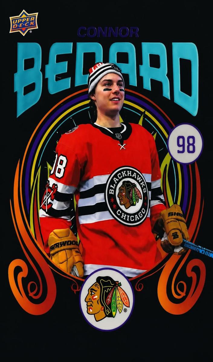 2025 Upper Deck Connor Bedard #BL-13 card