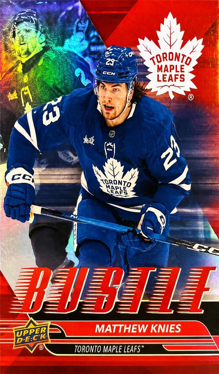 2025 Upper Deck Matthew Knies [Gold] #B-4 card