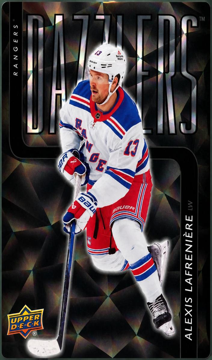2025 Upper Deck Alexis Lafreniere [Black] #DZ-17 card