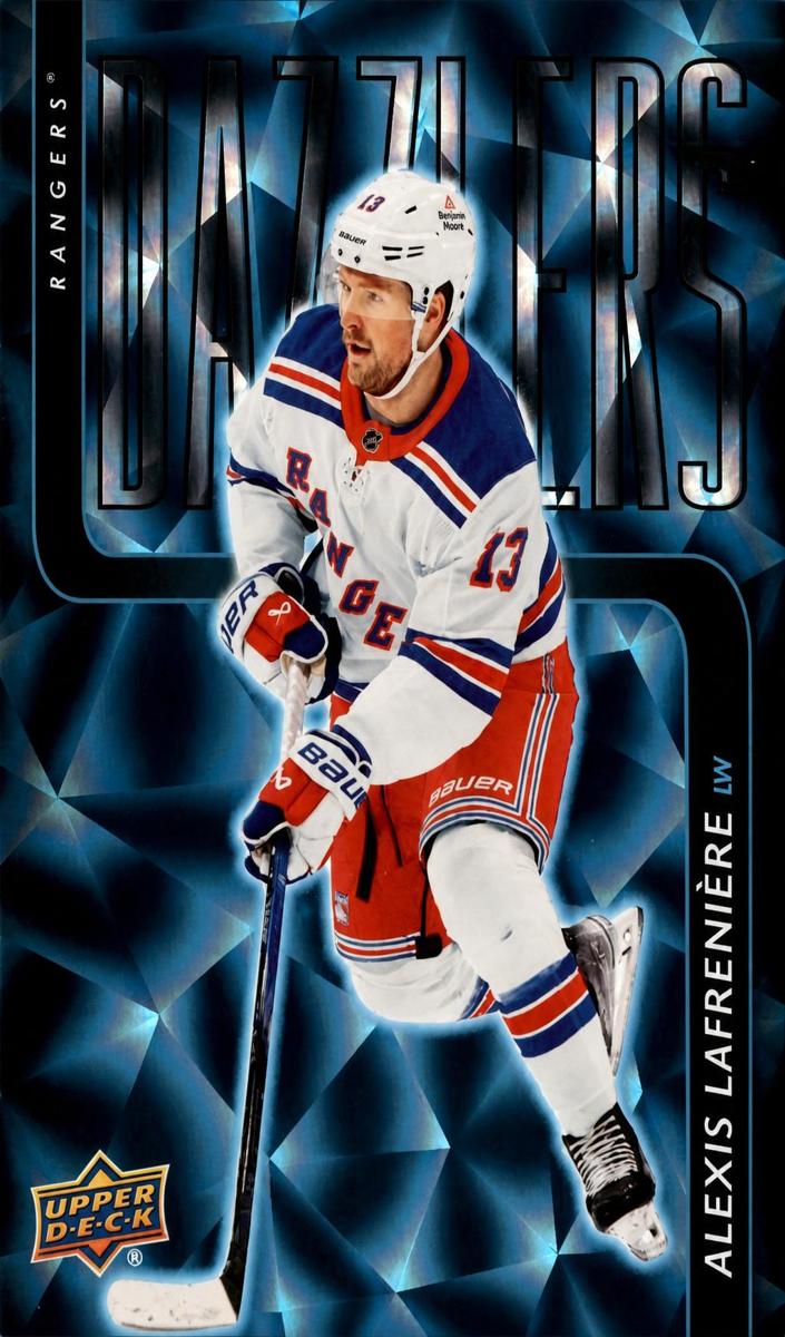 2025 Upper Deck Alexis Lafreniere [Blue] #DZ-17 card