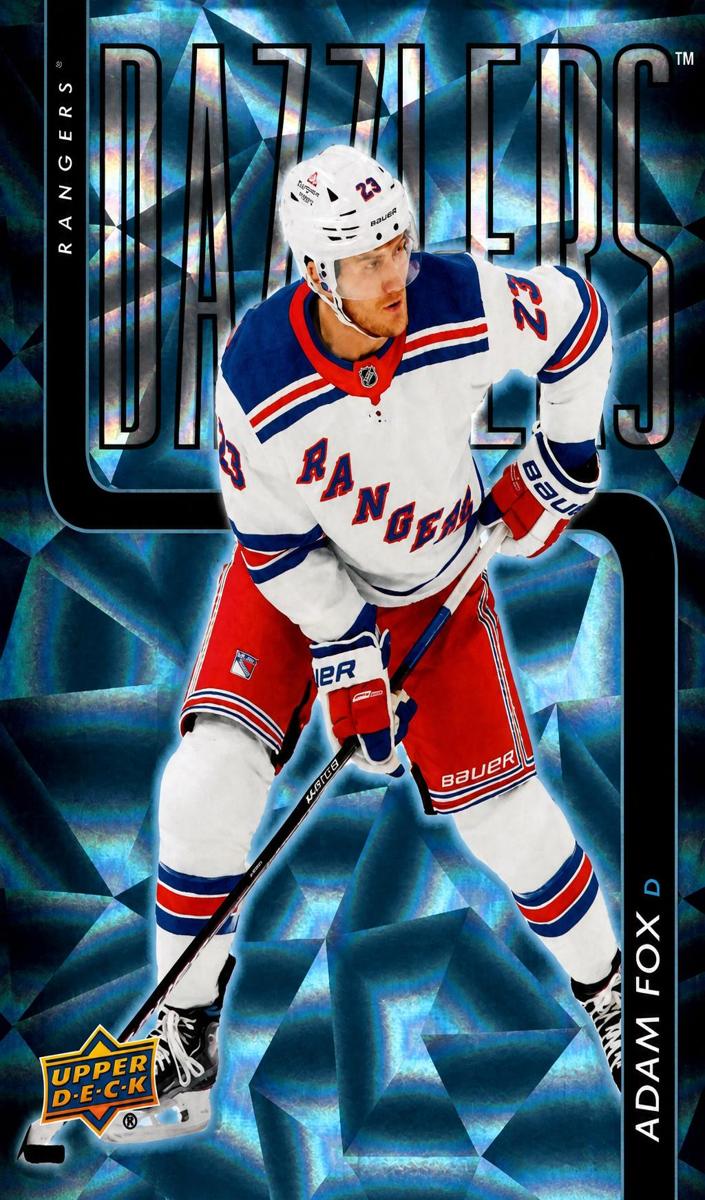2025 Upper Deck Adam Fox [Blue] #DZ-42 card