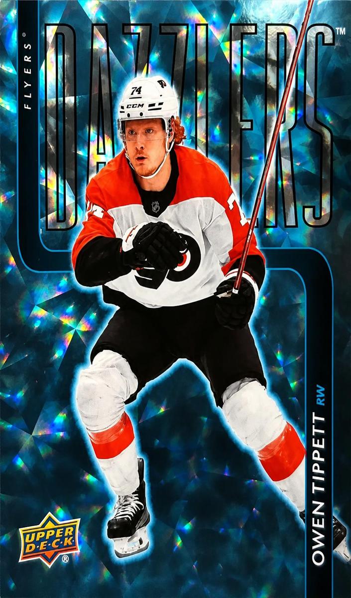 2025 Upper Deck Owen Tippett [Blue] #DZ-11 card