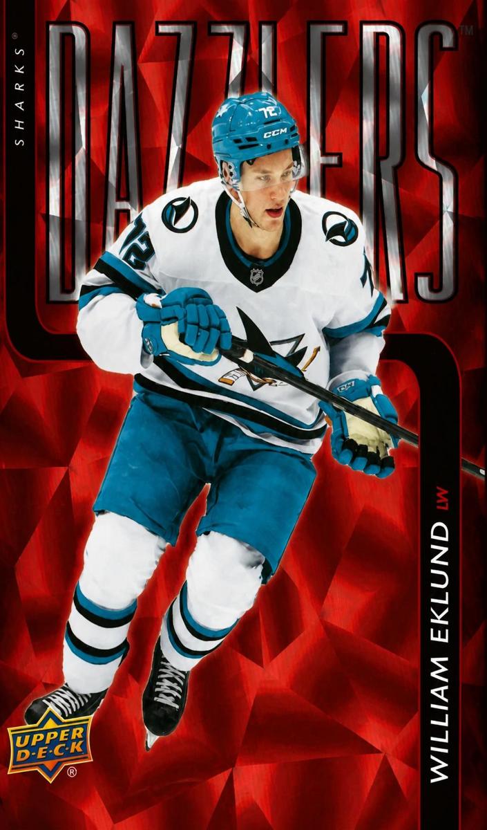 2025 Upper Deck William Eklund [Red] #DZ-27 card