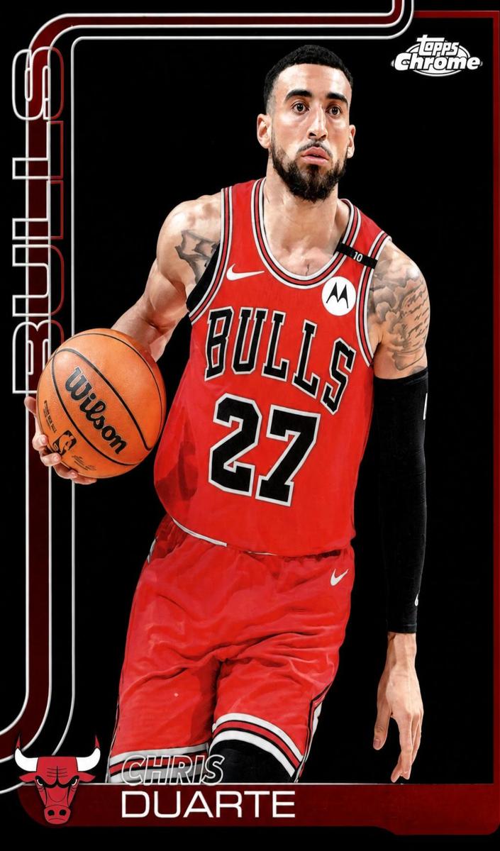 Chris Duarte 2025-26 Topps Chrome Basketball card