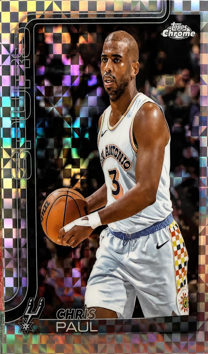 Chris Paul 2025-26 Topps Chrome Basketball card