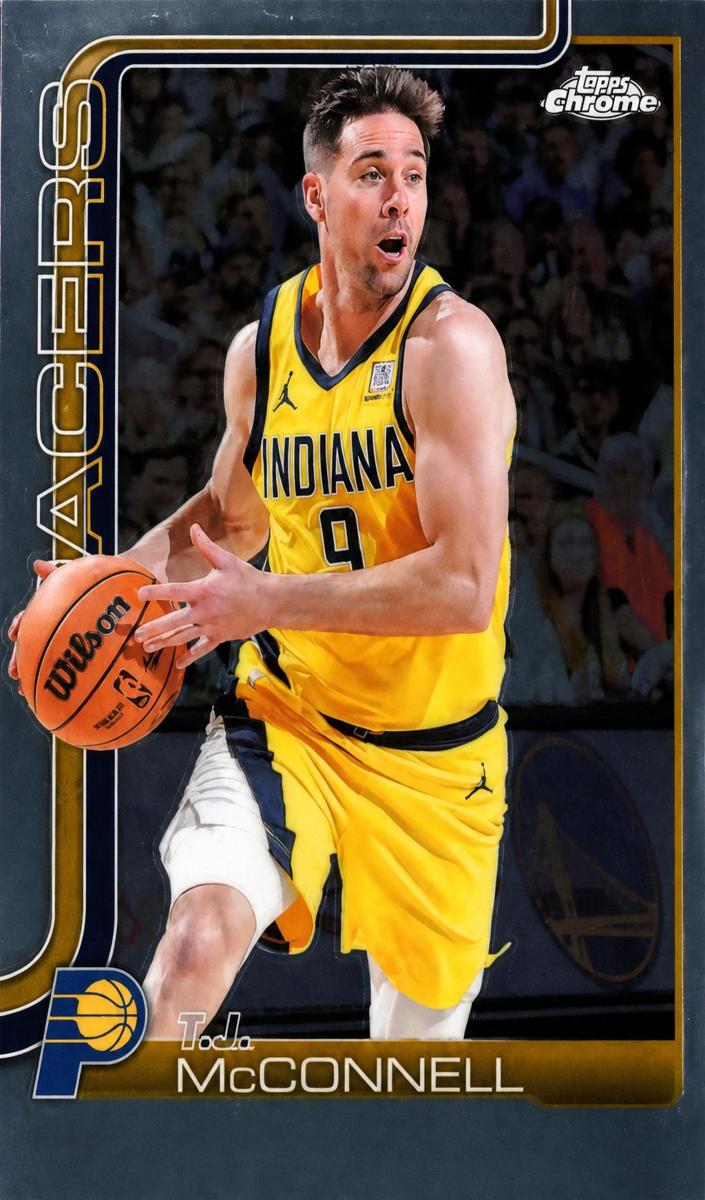 T.J. McConnell 2025-26 Topps Chrome Basketball card