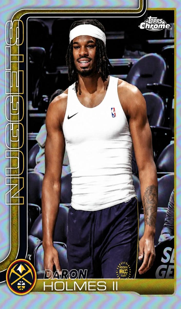 DaRon Holmes II 2025-26 Topps Chrome Basketball card