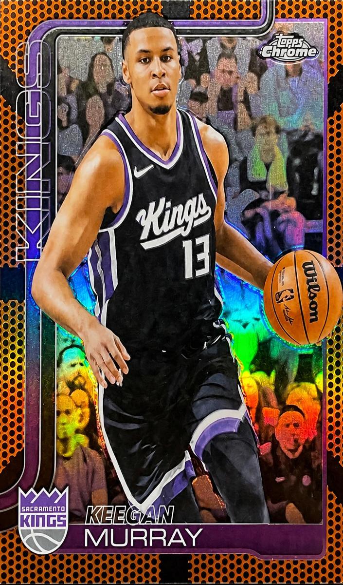 Keegan Murray 2025-26 Topps Chrome Basketball card