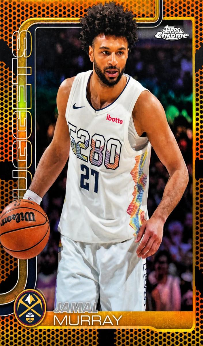 Jamal Murray 2025-26 Topps Chrome Basketball card