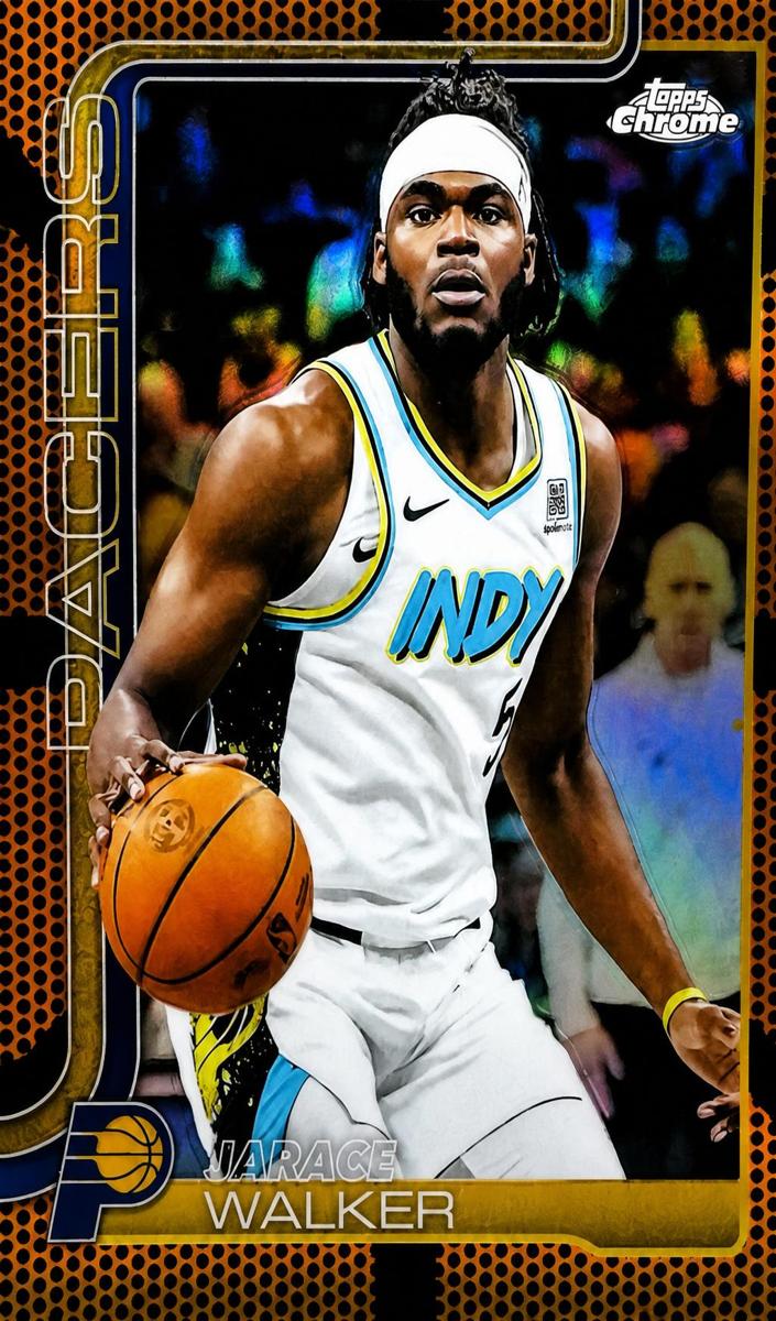 Jarace Walker 2025-26 Topps Chrome Basketball card