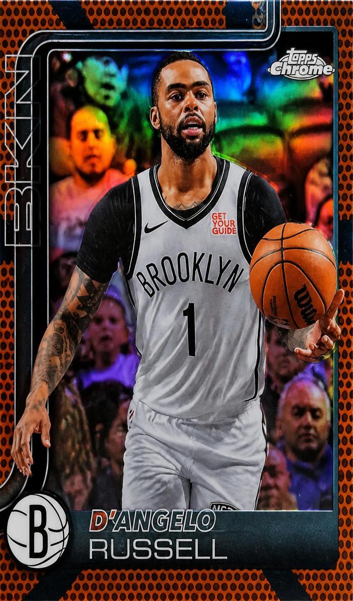 D'Angelo Russell 2025-26 Topps Chrome Basketball card