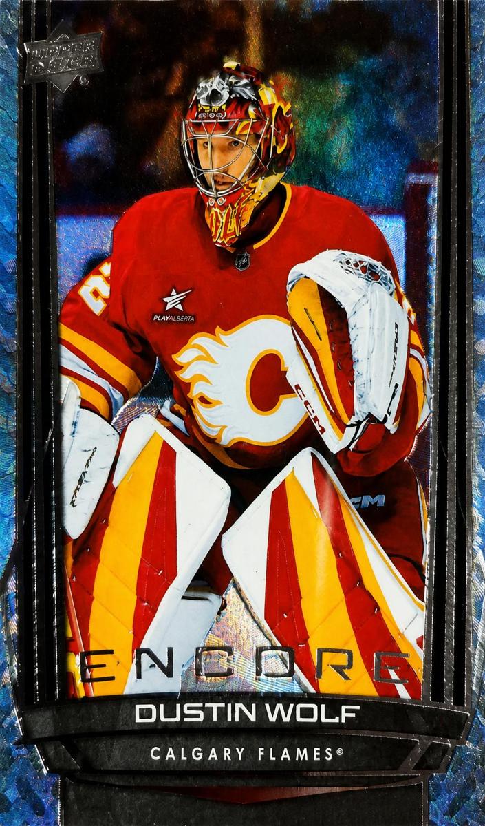 2025 Upper Deck Dustin Wolf #E-69 card