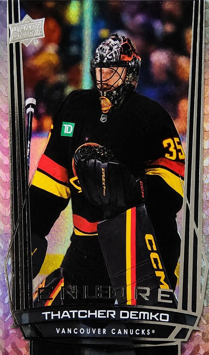 2025 Upper Deck Thatcher Demko #E-35 card