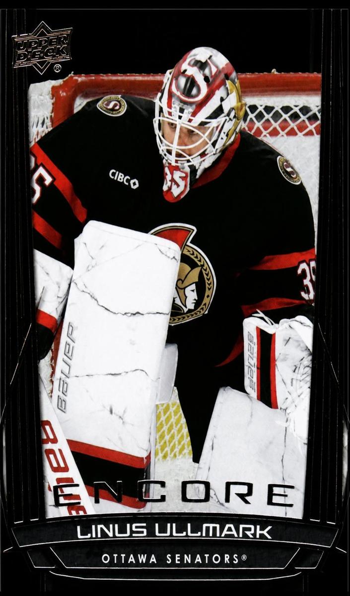2025 Upper Deck Linus Ullmark #E-93 card