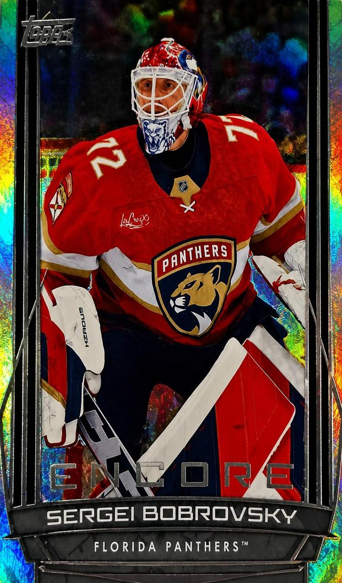 2025 Upper Deck Sergei Bobrovsky #E-22 card