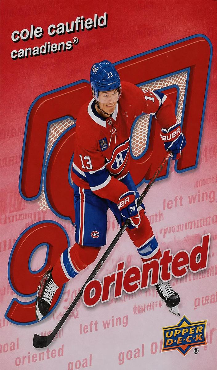 2025 Upper Deck Cole Caufield [Red] #GO-16 card
