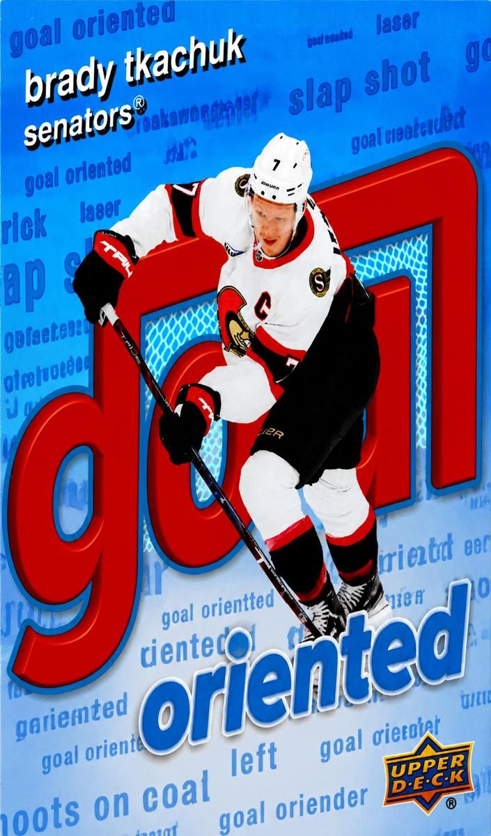 2025 Upper Deck Brady Tkachuk #GO-2 card