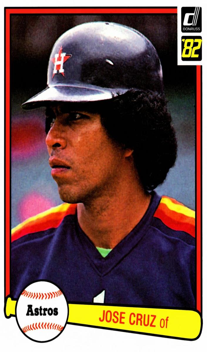1982 Jose Cruz #244