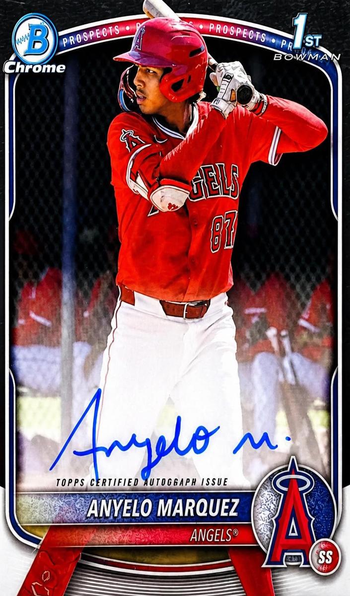 2025 Bowman Chrome Anyelo Marquez #CPA-AM card